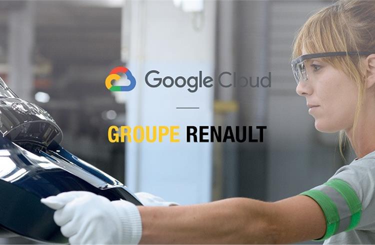 Renault Group partners Google Cloud to accelerate digitisation of production facilities and supply chain