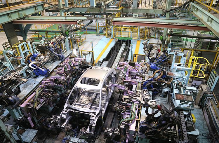 Honda Cars India's Greater Noida plant, set up in 1995, has a manufacturing capacity of 100,000 units per annum.