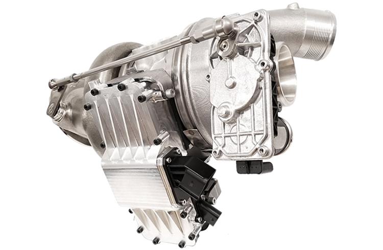 High-voltage hybrid vehicle production with BorgWarner's electrified turbocharger is expected to begin in September 2023.
