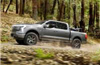 The F-150 Lightning retains the aluminium alloy body and frame of the regular F-150, along with independent rear suspension