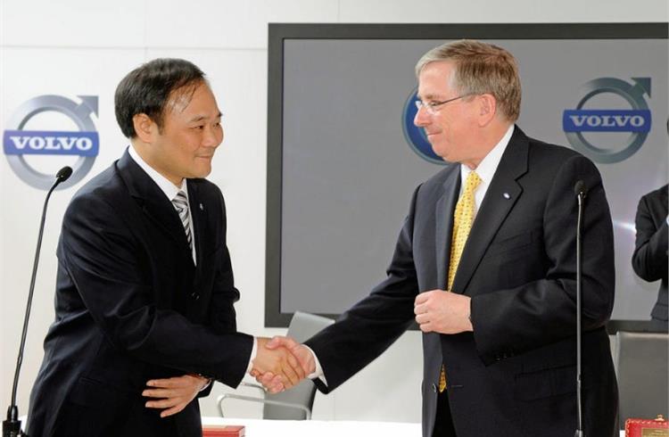 Ford signed over Volvo to Geely nine years ago
