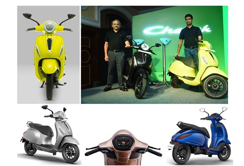 Bajaj Auto's electric Chetak turns four years old, sees rapid growth in current fiscal