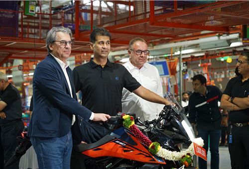 Bajaj Auto’s Chakan plant produces its millionth KTM motorcycle