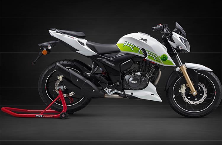 TVS Motor launches India’s first ethanol-powered bike