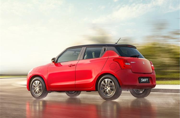 Maruti Suzuki launches 2021 Swift at Rs 573,000