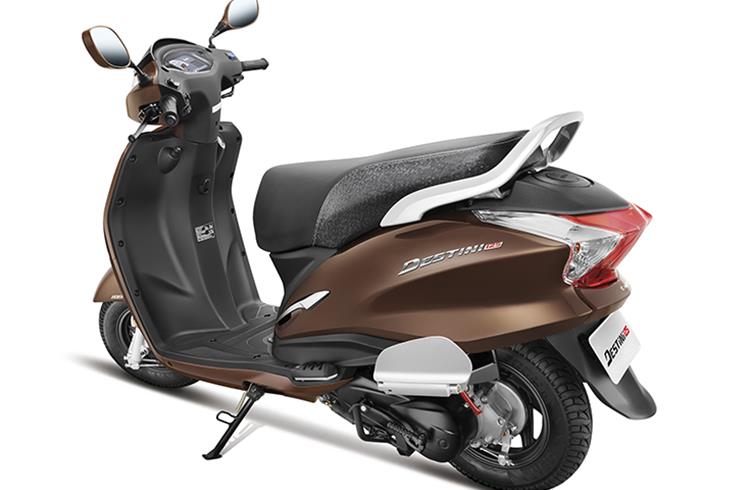 Destini 125 marks the world’s largest two-wheeler manufacturer’s  debut in the 125cc scooter segment. 
