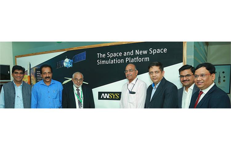 S Somanath, director, Vikram Sarabhai Space Centre inaugurated the Centre for Advanced Simulation for Space Application developed by Ansys in association with Digilog Tech.
