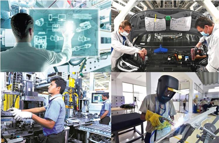 As the dormant automotive industry waits to restart manufacturing, it will now have to engage in greater skilling of its workforce, employ more digital tools and connectivity and think lean.
