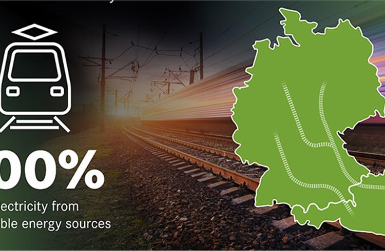 All production materials for Mercedes-Benz passenger car plants in Germany, as well as for the Kecskemet, Hungary plant, are now transported by rail using green energy.