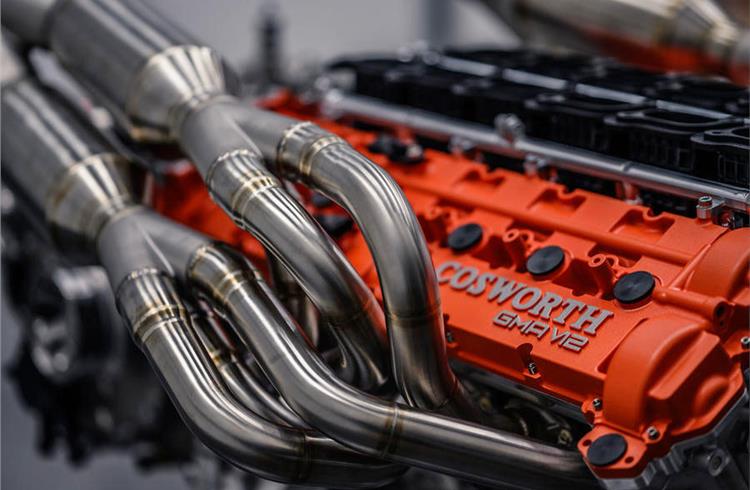 3.9-litre V12 is the world’s lightest, highest-revving, most power dense naturally-aspirated road car engine