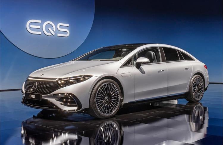 Mercedes-Benz reveals all-electric EQS