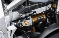 Regenerative braking deployed in TE-1, with scope for further optimisation, as well as greater efficiencies in the motor generator unit and transmission, which could improve the range further for future Triumph EVs.