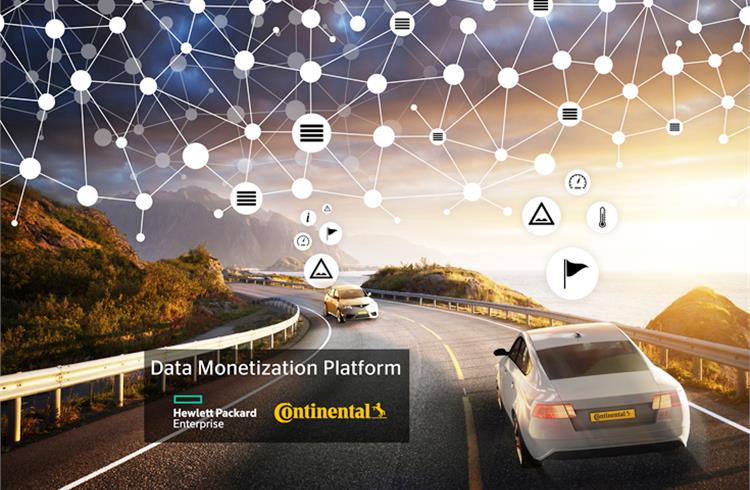 Continental and Hewlett Packard introduce blockchain-based data monetisation platform