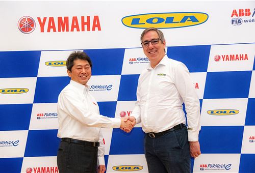 Yamaha partners Lola Cars to develop and supply powertrains for Formula E