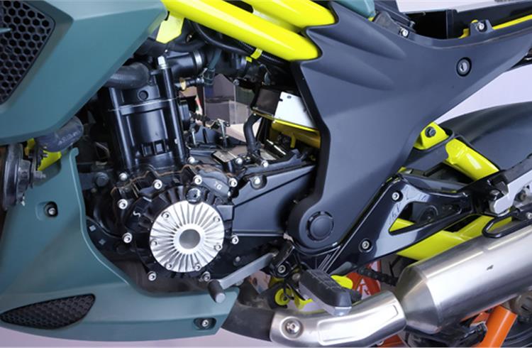 ARAI reveals new mild hybrid powertrain for 2- and 3-wheelers at SIAT 2019