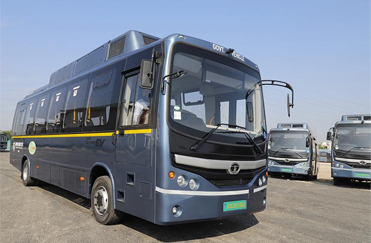 Tata Motors delivers electric buses to Jammu Smart City for green urban transport