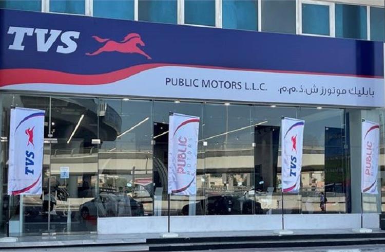 TVS expands retail footprint in the UAE with showroom in Dubai