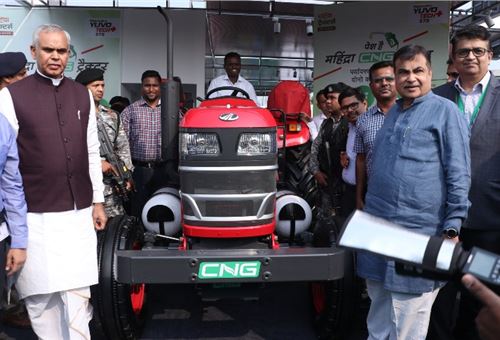 Mahindra Tractors unveils its first mono-fuel tractor at the Agrovision summit