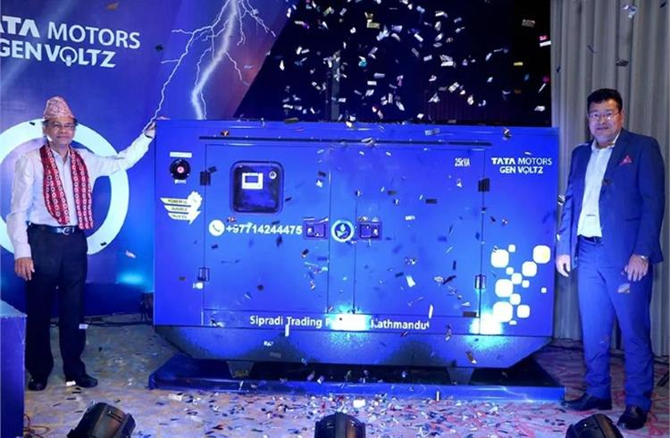 Tata Motors launches GenVoltz generators in Nepal