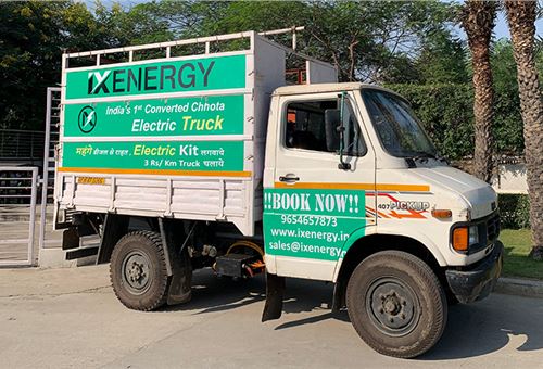 iX Energy converts Tata 407 LCV into an EV