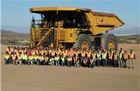 Caterpillar's first battery electric 793 large mining truck has had a successful demonstration, with customers in attendance.