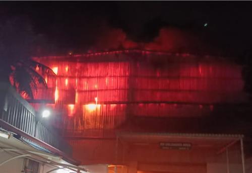 Yazaki India factory in Maraimalai Nagar catches fire