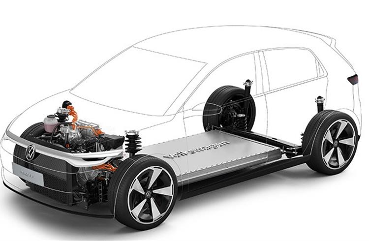 The ID 2all will be the first model to use the long-anticipated MEB Entry platform that has been developed by the Volkswagen Group.