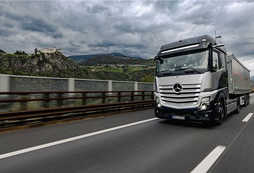 Daimler Truck conducts first high-altitude tests with hydrogen truck