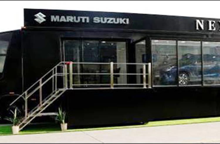 Maruti Suzuki targets premium buyers in hinterland with mobile Nexa terminal