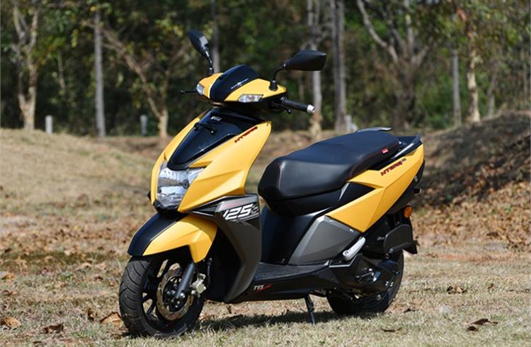 Snazzy TVS NTorq 125, which has successfully ridden the demand curve for 125cc scooters, delivers 47kpl overall and is the eighth most frugal 125cc scooter in India.
