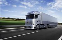 Mercedes-Benz GenH2 Truck is concept for a fuel cell powered long-haul vehicle for flexible and demanding operations in terms of routes, distances and payload. The series production start of the GenH2 truck is planned for the second half of the 2020s.
