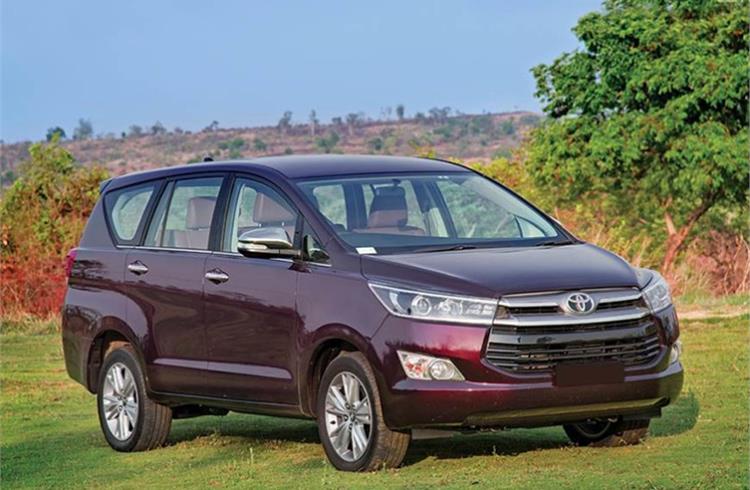 At fifth place in the Top 5 UV list is the Toyota Innova with 5,459 units (5,383 diesel/ 76 petrol) in February 2020, down 21.52% year on year.