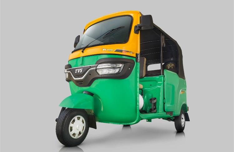 TVS Motor Company launches three wheeler TVS King Duramax Plus