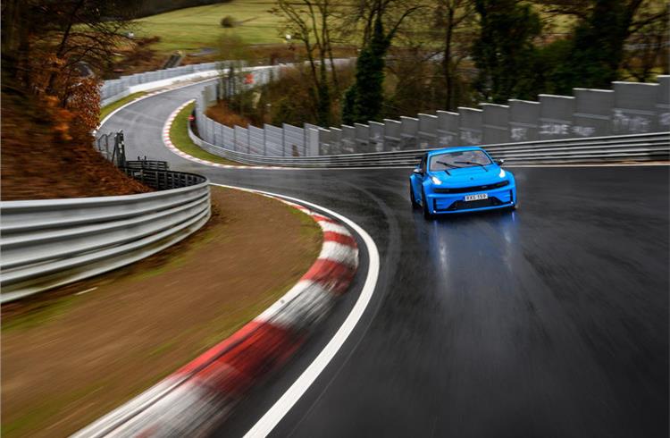 Lynk&Co 03 Cyan Concept is fastest four-door at Nurburgring