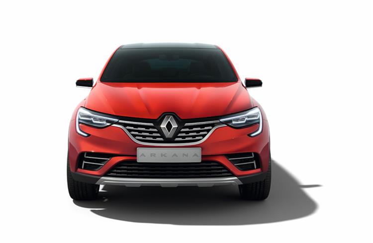 Renault unveils production-ready Arkana coupe SUV for Russia