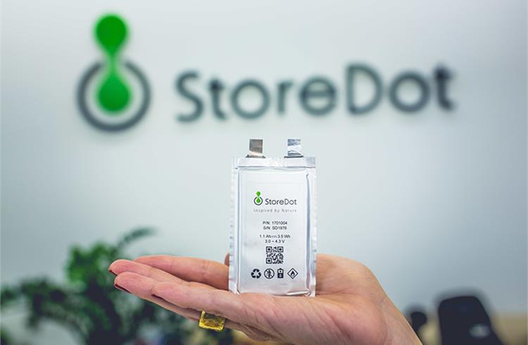 StoreDot achieves target of 1,200 cycles for its fast charging cells