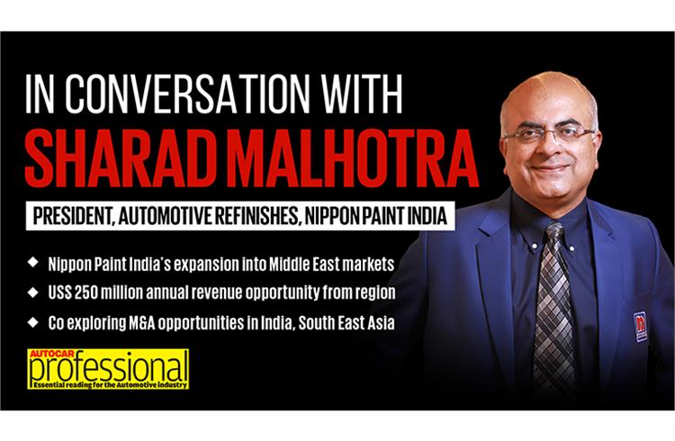 In Conversation with Nippon Paint India's Sharad Malhotra