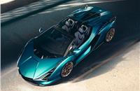 808bhp Lamborghini Sian roadster is world’s most powerful open-top production car 