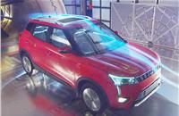 Mahindra’s XUV300 undergoing wind tunnel testing.