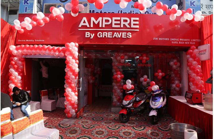 Ampere Electric Opens two new EV dealerships in Delhi-NCR