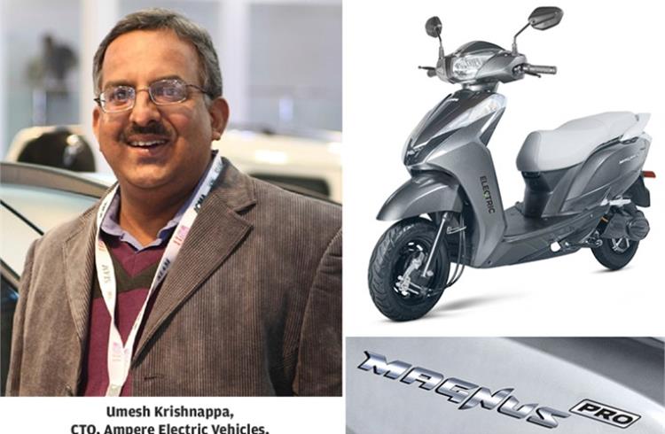 Umesh Krishnappa: “The Magnus Pro has a power-to-weight ratio of almost around 15-watt per kg, the highest in class compared to other electric scooters.”