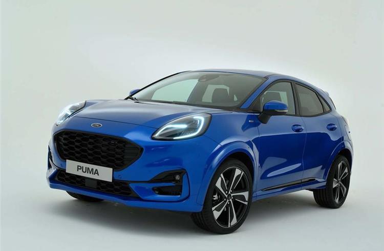 Ford reveals new hybrid compact SUV Puma