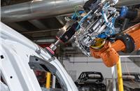 BMW Group Plant Regensburg is the first plant to use the three-stage automated process in standard production.