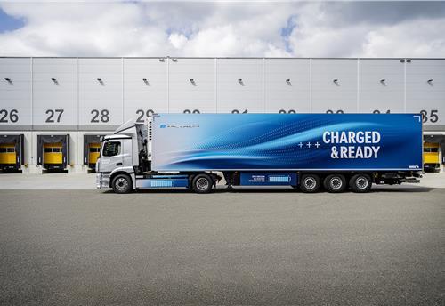 Mercedes-Benz Trucks electrifies delivery to its largest plant