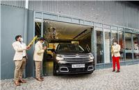 Deliveries have begun at all 10 La Maison Citroen phygital showrooms across the country. This is the Kochi outlet. 