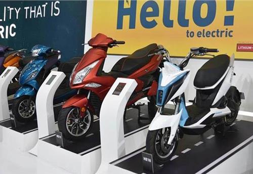 Electric two-wheeler sales dip in April , but other segments surge