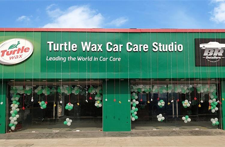 Turtle Wax has set up co-branded car-care studios in Gurgaon, Pune and Bangalore. New ones are to come up in Kochi, Chennai, Mumbai, Faridabad, Kolkata and Siliguri, and one more in Bangalore, by May 2021.