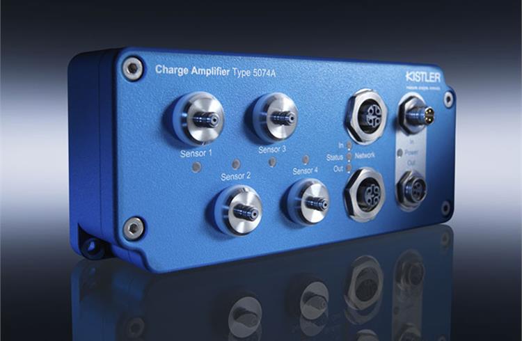 Kistler’s digital industrial charge amplifier is the world’s only amplifier that offers real-time capability for measurements with piezoelectric sensors including data transfer via Industrial Ethernet