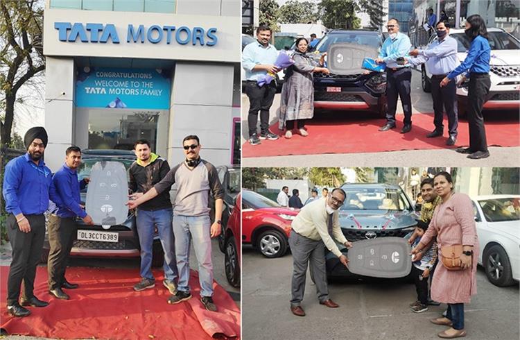 Tata Motors delivers 100 Safaris in Delhi-NCR in a day