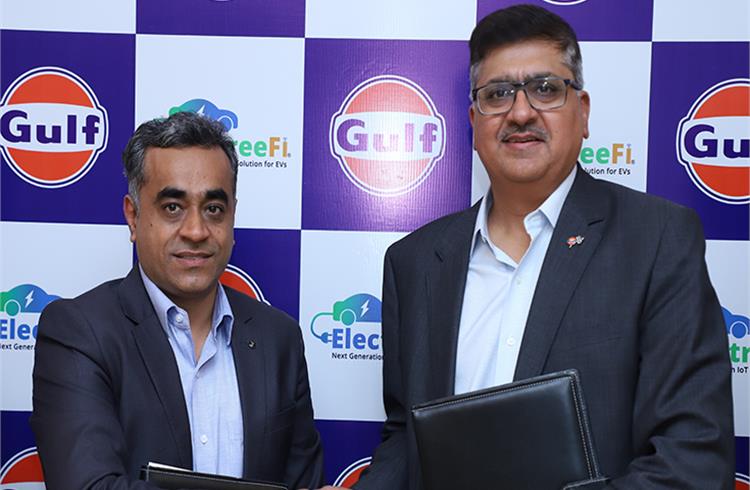 Gulf Oil, ElectreeFi to develop e-mobility solutions